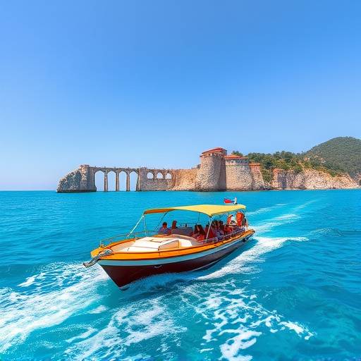 Antalya'da tekne turu